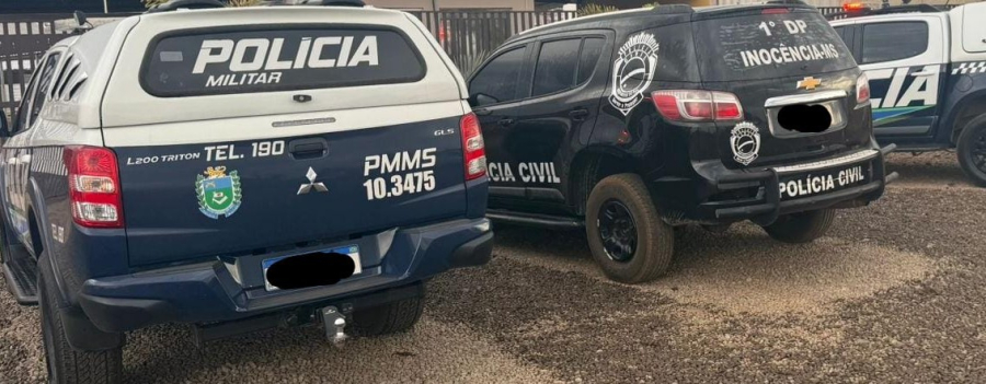 Autor de furto é preso pela Polícia Militar com apoio da Polícia Civil em Inocência