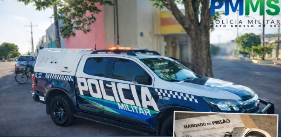 Polícia Militar cumpre mandado de prisão em Inocência