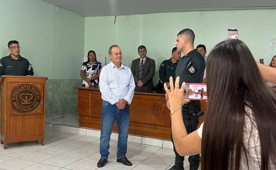 Posse do novo Conselho de Cidadania e Segurança Pública em Inocência