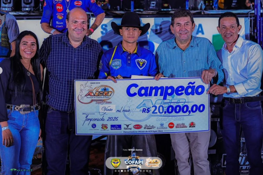 Gustavo Luiz vence em casa e faz história na COFAPI 2026