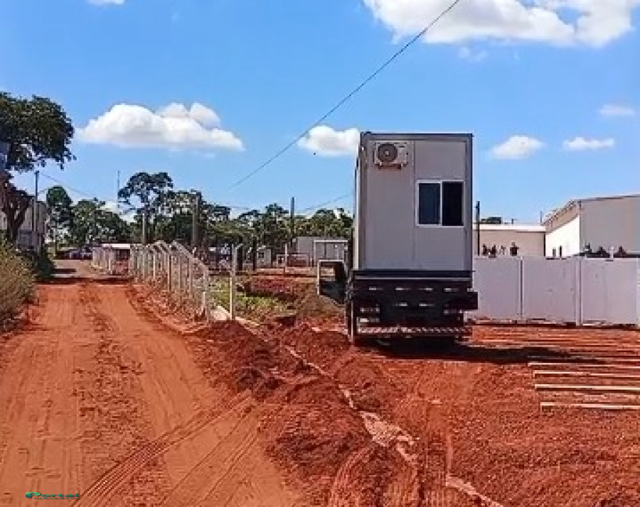 Trabalhador morre após descarga elétrica em frente a alojamento em Inocência
