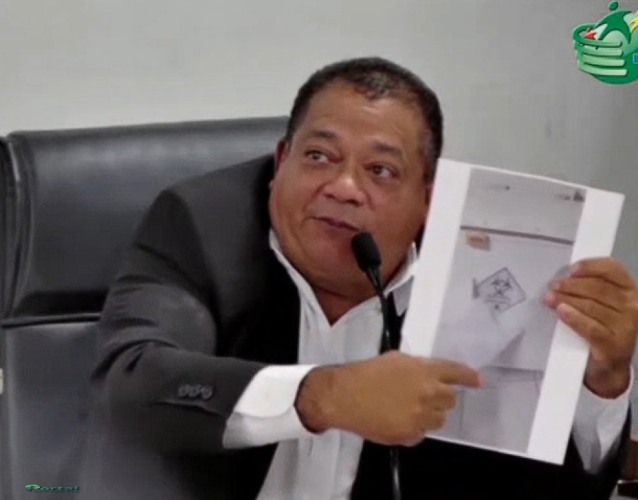 Gerson Gordo denuncia Hospital de Inocência por usar freezer de resíduos infecciosos para armazenar alimentos