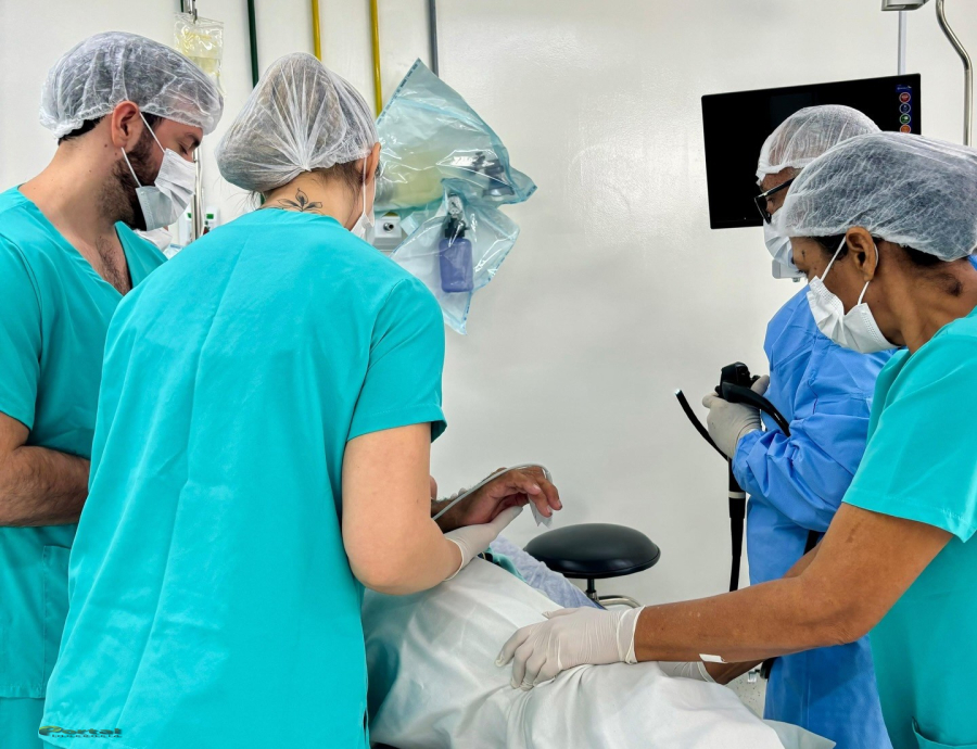 Hospital Municipal de Inocência realiza primeiros exames de endoscopia no município