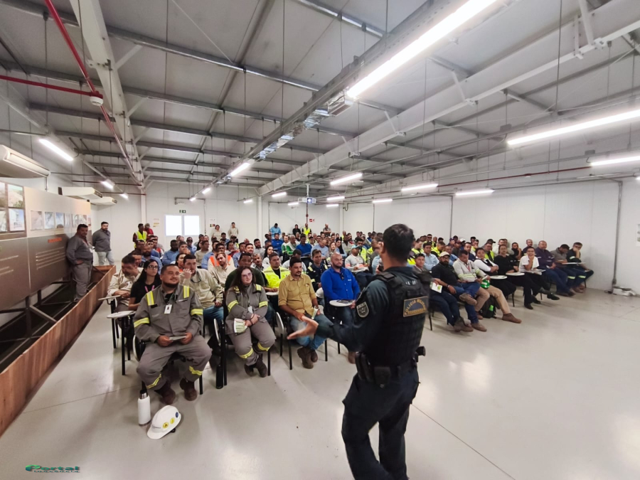 Arauco promove ações de segurança no trânsito em parceria com a Polícia Militar Rodoviária