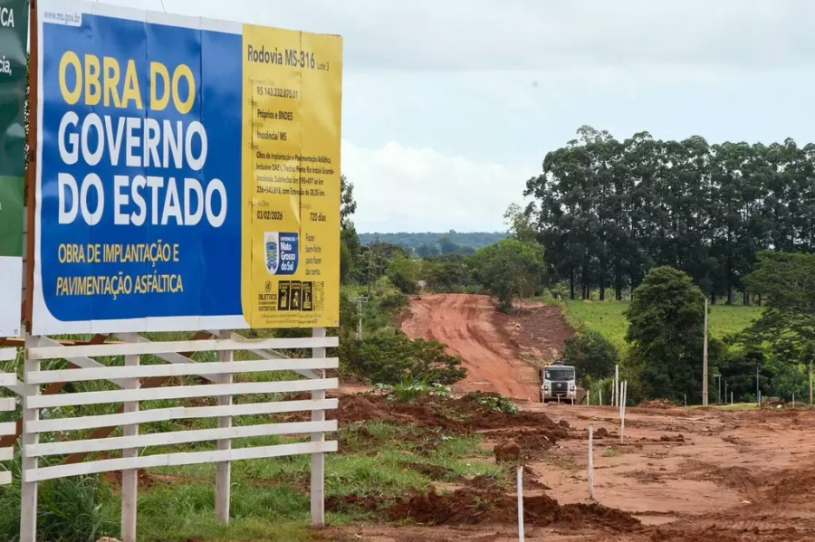 Arauco doa R$ 6,49 milhões para obras de infraestrutura na MS-316, em Inocência