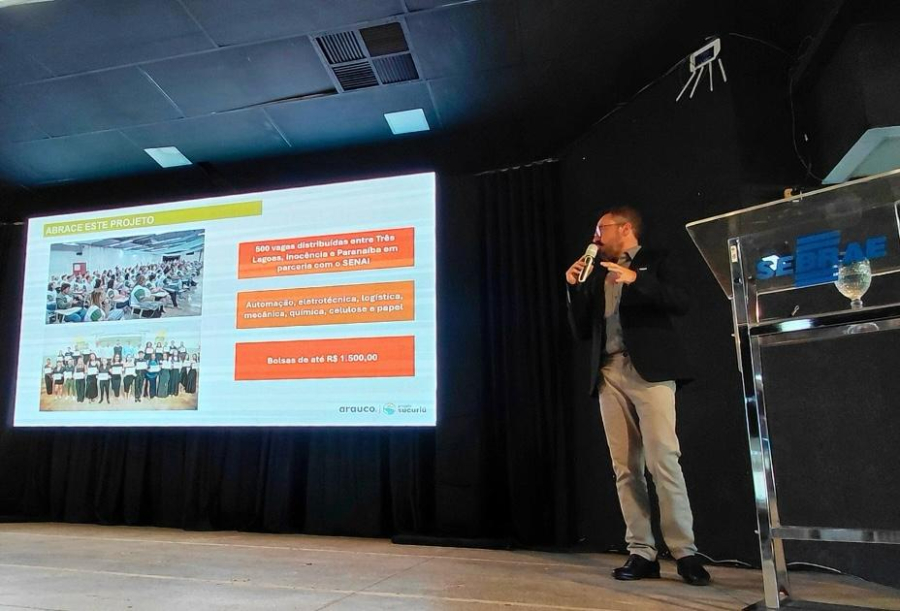 Arauco destaca oportunidades para empresas da região durante Encadear Summit em Três Lagoas